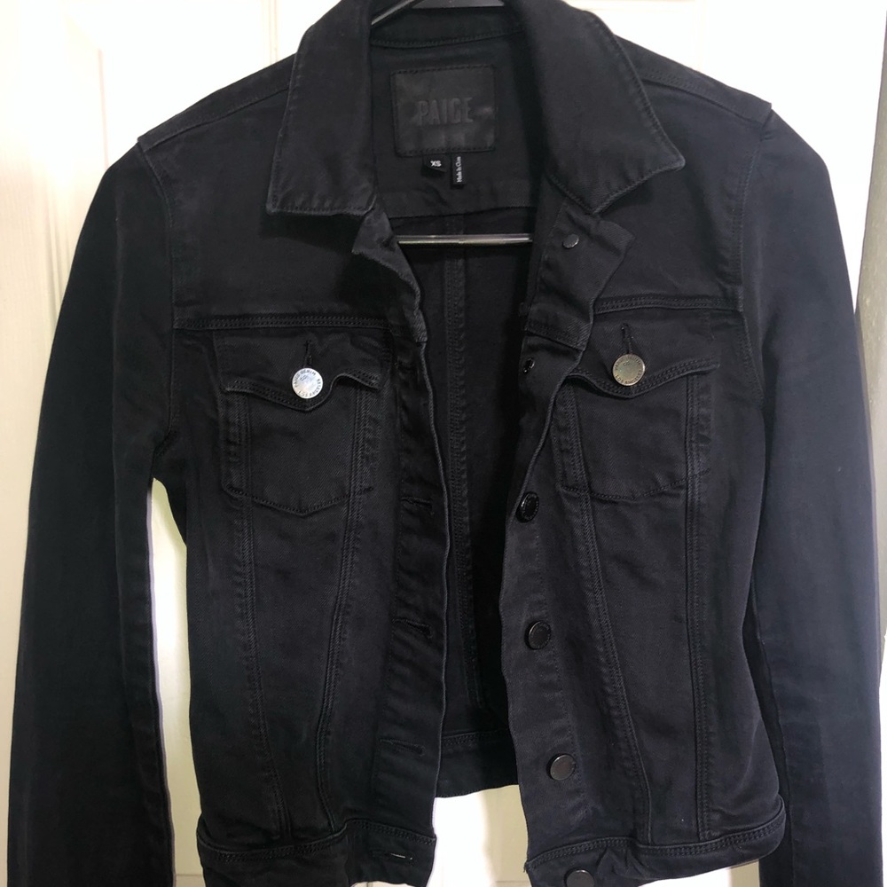 PAIGE black jean jacket